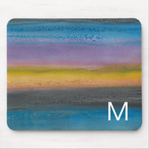 Monogram Juniper Mist I Mouse Pad