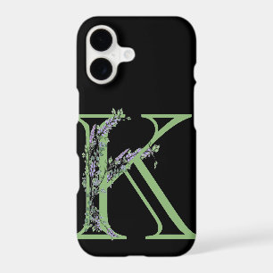 Monogram K Lavender Eucalyptus