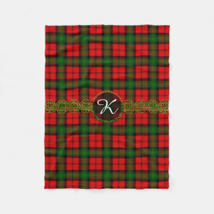 Monogram Kerr Tartan Fleece Blanket