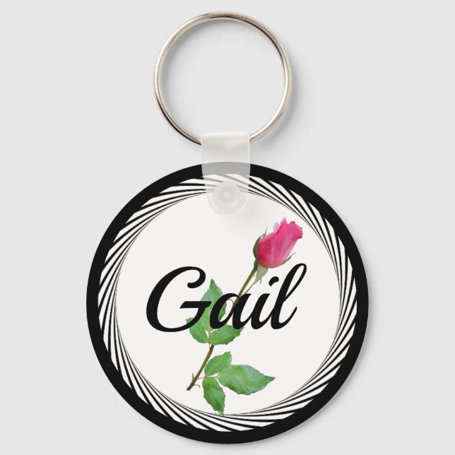 MONOGRAM KEY RING (Front)
