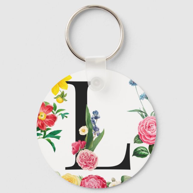 Monogram Key Ring (Front)