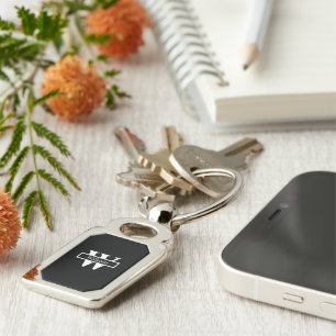 Monogram Key Ring
