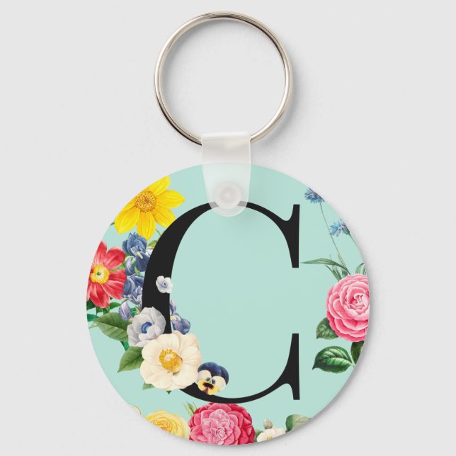 Monogram Key Ring (Front)