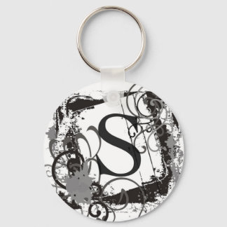 Monogram Keychain "S"