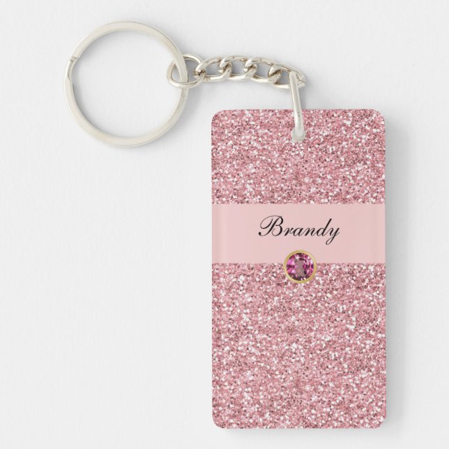 Monogram Keychains Two Side (Front)