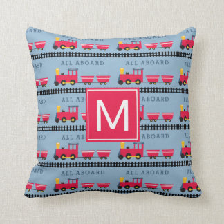 Monogram | Kids All Aboard Cushion