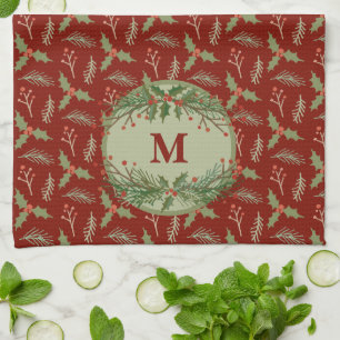 Monogram Kitchen Towel