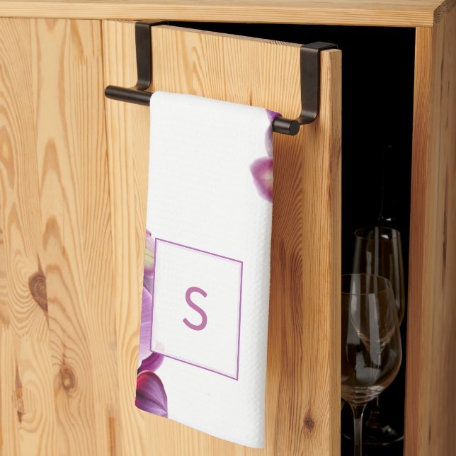 Monogram Kitchen Towels (Thirds Fold)