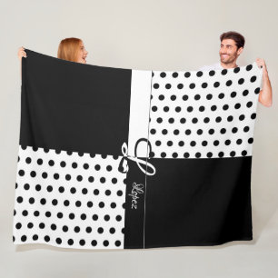 Monogram L Fleece Blanket