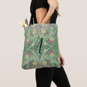 Monogram La Boca Wildflower Symmetry Tote Bag