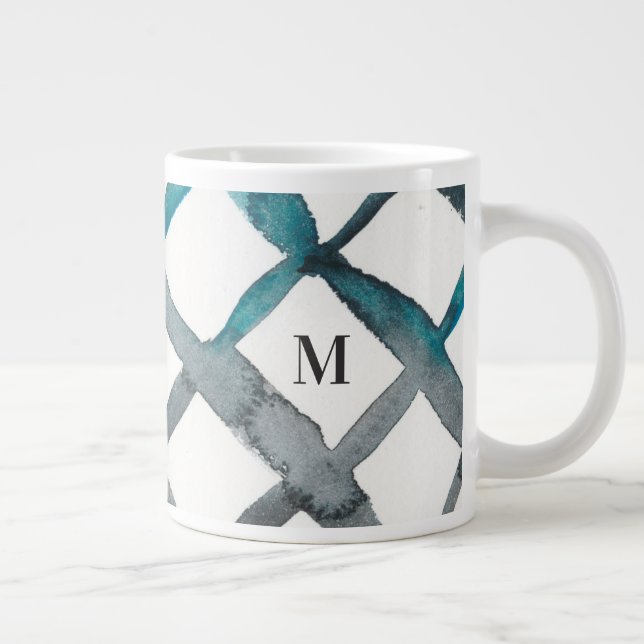 Monogram | La Mer VI Large Coffee Mug (Right)