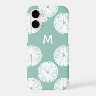 Monogram Let's Taco About Love Teal Lime Patte