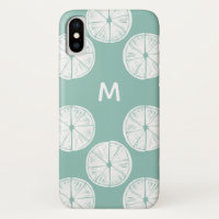 Monogram | Let's Taco About Love | Teal Lime Patte