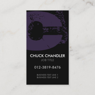 Monogram Letter C Business Card