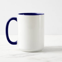 Monogram letter D mug