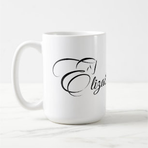 Monogram Letter E Horse Coffee Mug