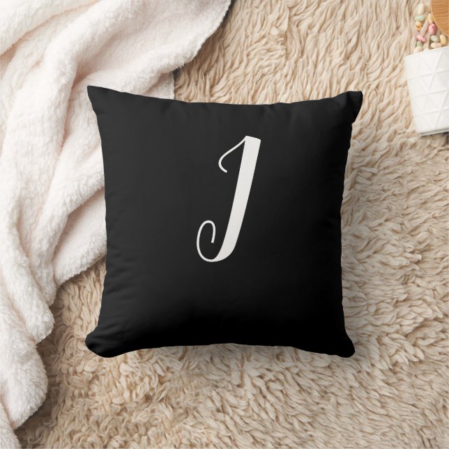 MONOGRAM LETTER I CUSHION (Blanket)