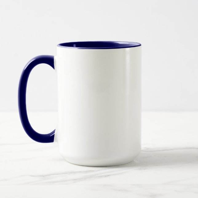Monogram letter K mug (Left)