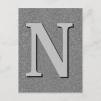 Monogram Letter N
