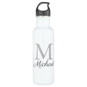 Monogram light fog  710 ml water bottle