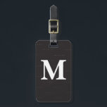 Monogram Luggage Tag<br><div class="desc">Monogrammed Luggage Tag - Bag tags for your suitcases,  backpacks,  gym bags and more. Simply customise our luggage tags with your personal information and your monogram to insure your bags make it home with you. Monogram luggage tags are great as gifts for family and friends.</div>