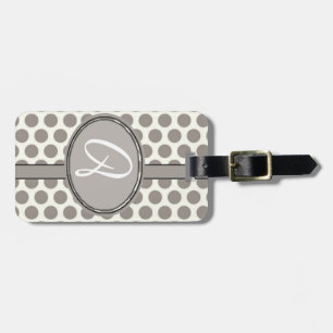 Monogram Luggage Tag Template