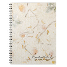 Monogram luxury letters mulberry paper Memories