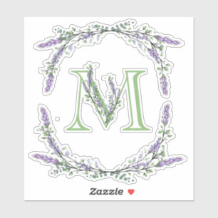 Monogram M Lavender Eucalyptus