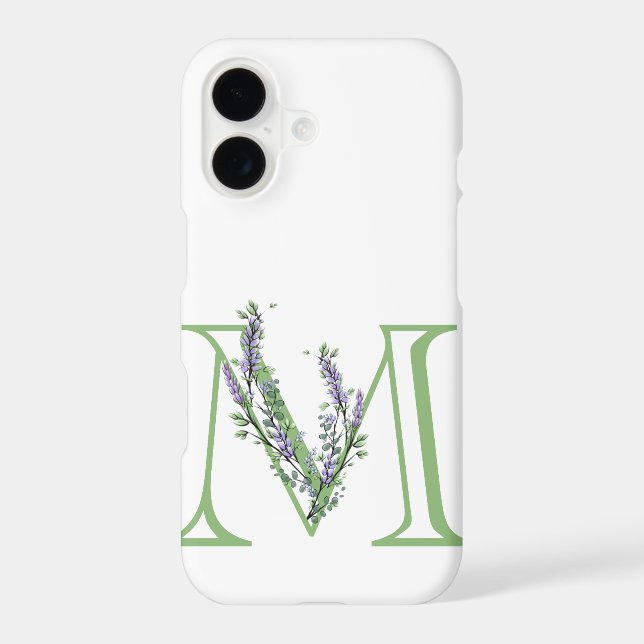 Monogram M Lavender Eucalyptus (Back)