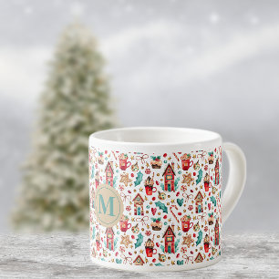 Monogram Magical Houses & Sweets 6oz Espresso Cup