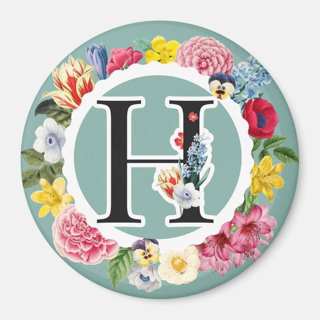 Monogram Magnet (Front)