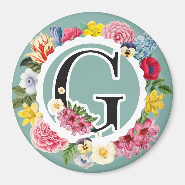 Monogram Magnet (Front)