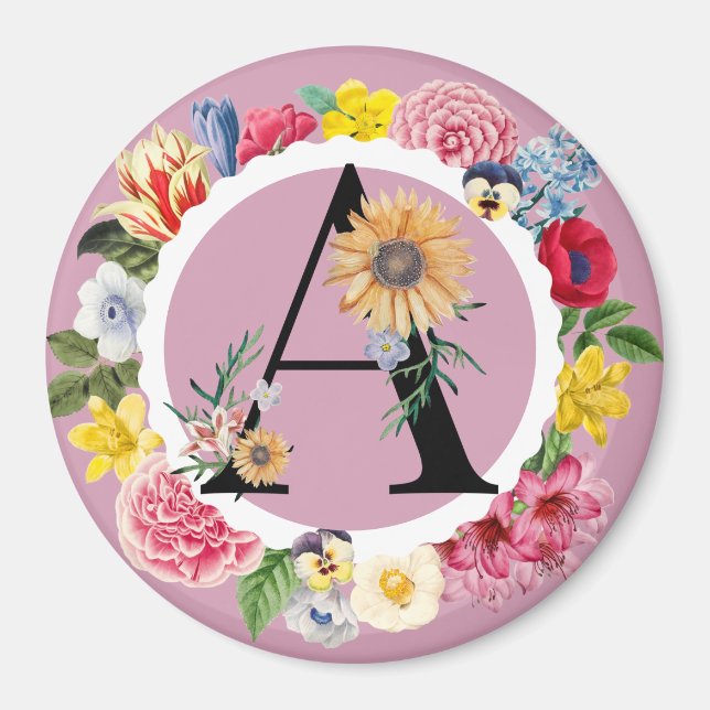 Monogram Magnet (Front)