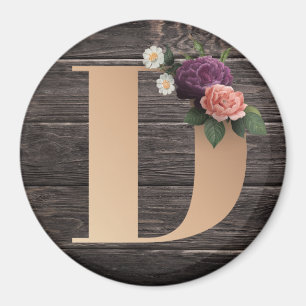 Monogram Magnet