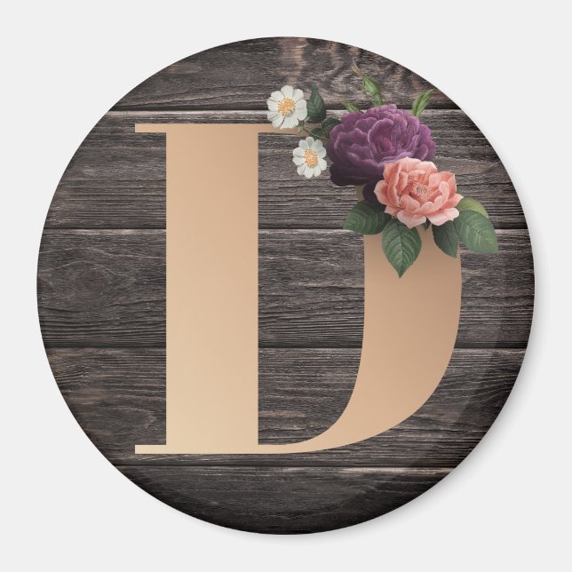 Monogram Magnet (Front)