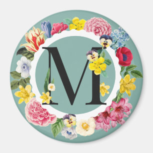 Monogram Magnet