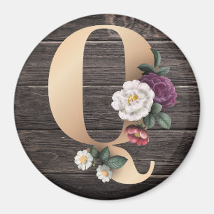 Monogram Magnet