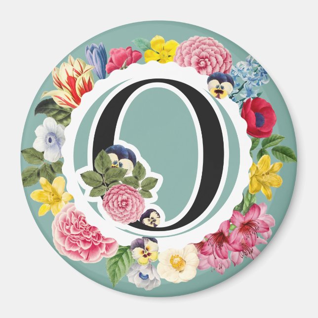 Monogram Magnet (Front)