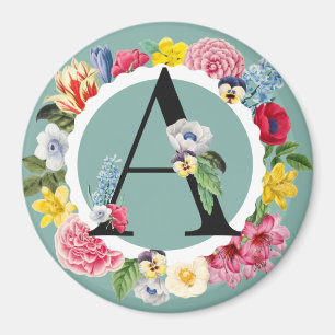 Monogram Magnet
