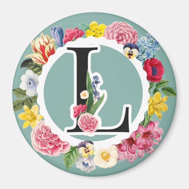 Monogram Magnet (Front)