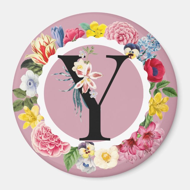 Monogram Magnet (Front)