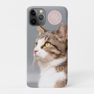 Monogram make your own cat photo Case-Mate iPhone case