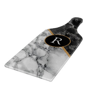 Monogram Marble Cutting Board