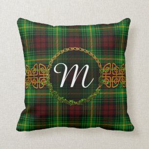 Monogram Martin Tartan Cushion