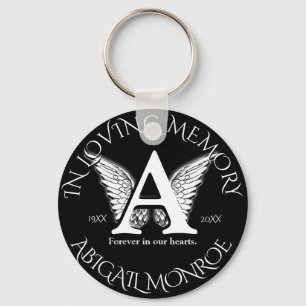 Monogram   Memorial Key Ring