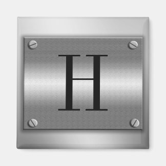 Monogram Metal Frame With Screws Magnet