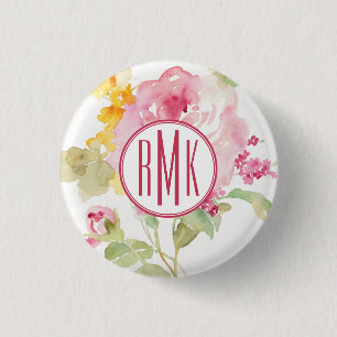 Monogram Mid July 3 Cm Round Badge