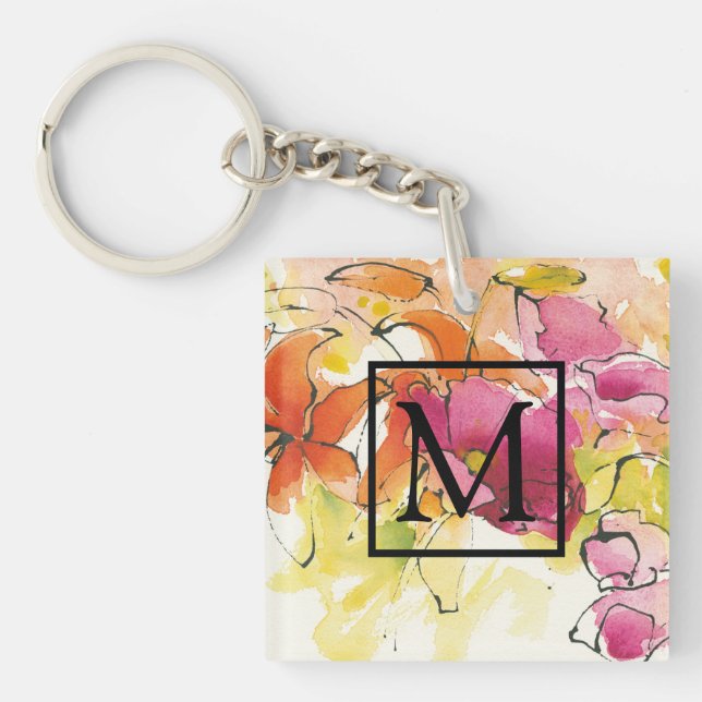 Monogram | Mid July Key Ring (Front)
