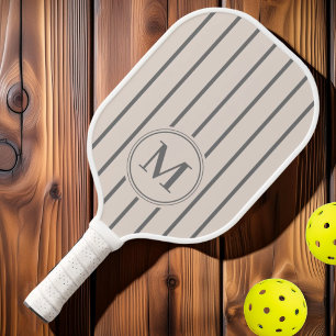 Monogram MidCentury Striping Sandcastle Pink Colou Pickleball Paddle