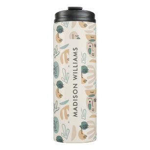 Monogram Minimal Modern Thermal Tumbler